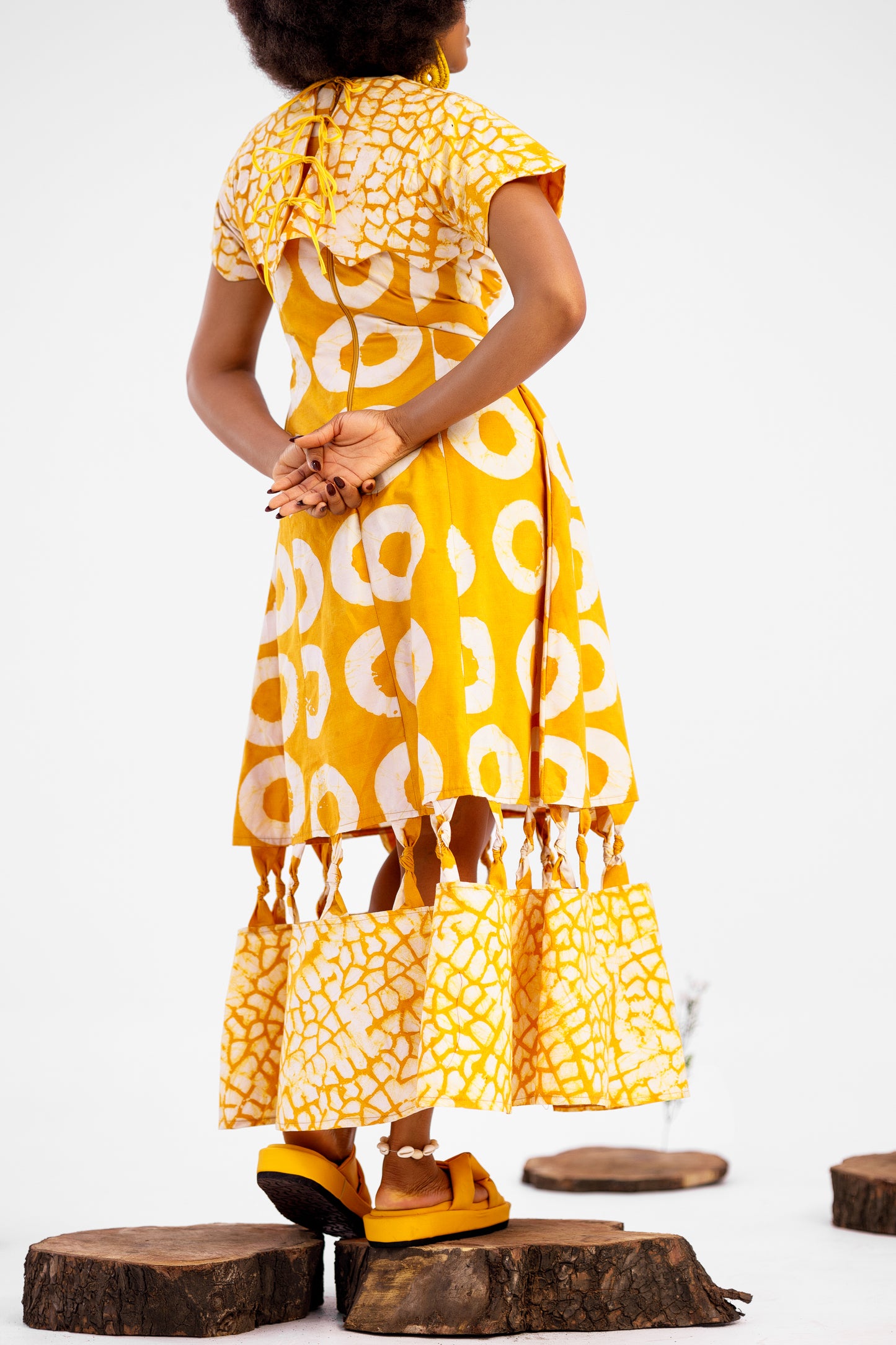 Donna Adire Dress Set