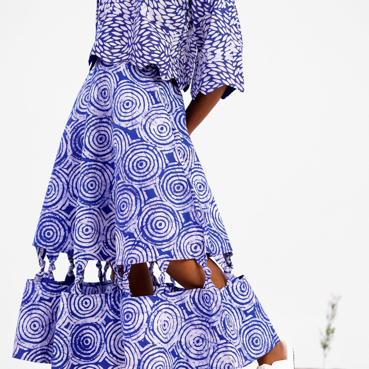 Donna Adire Skirt Set