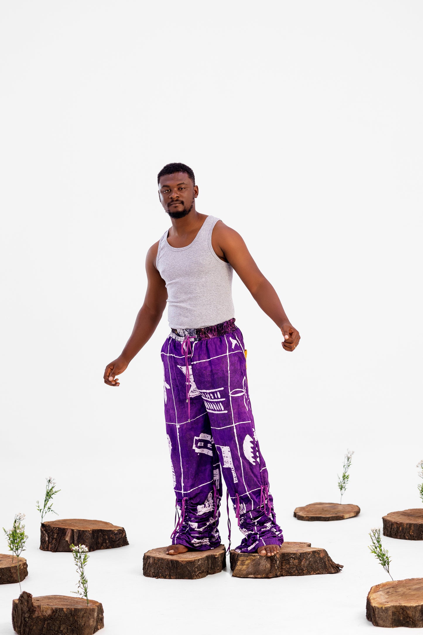 Igwe Adire Baggy