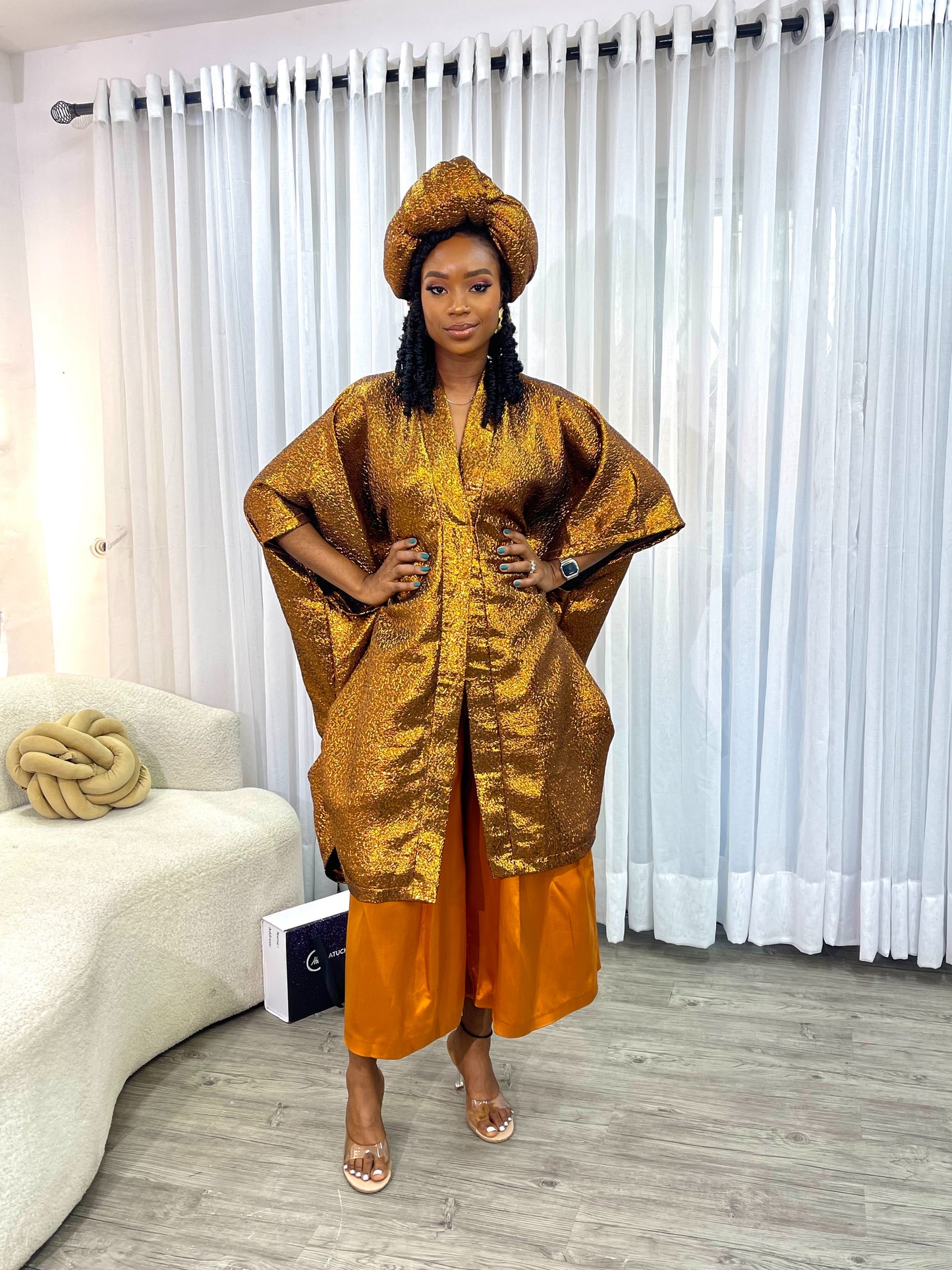 Cilia Set in Gold