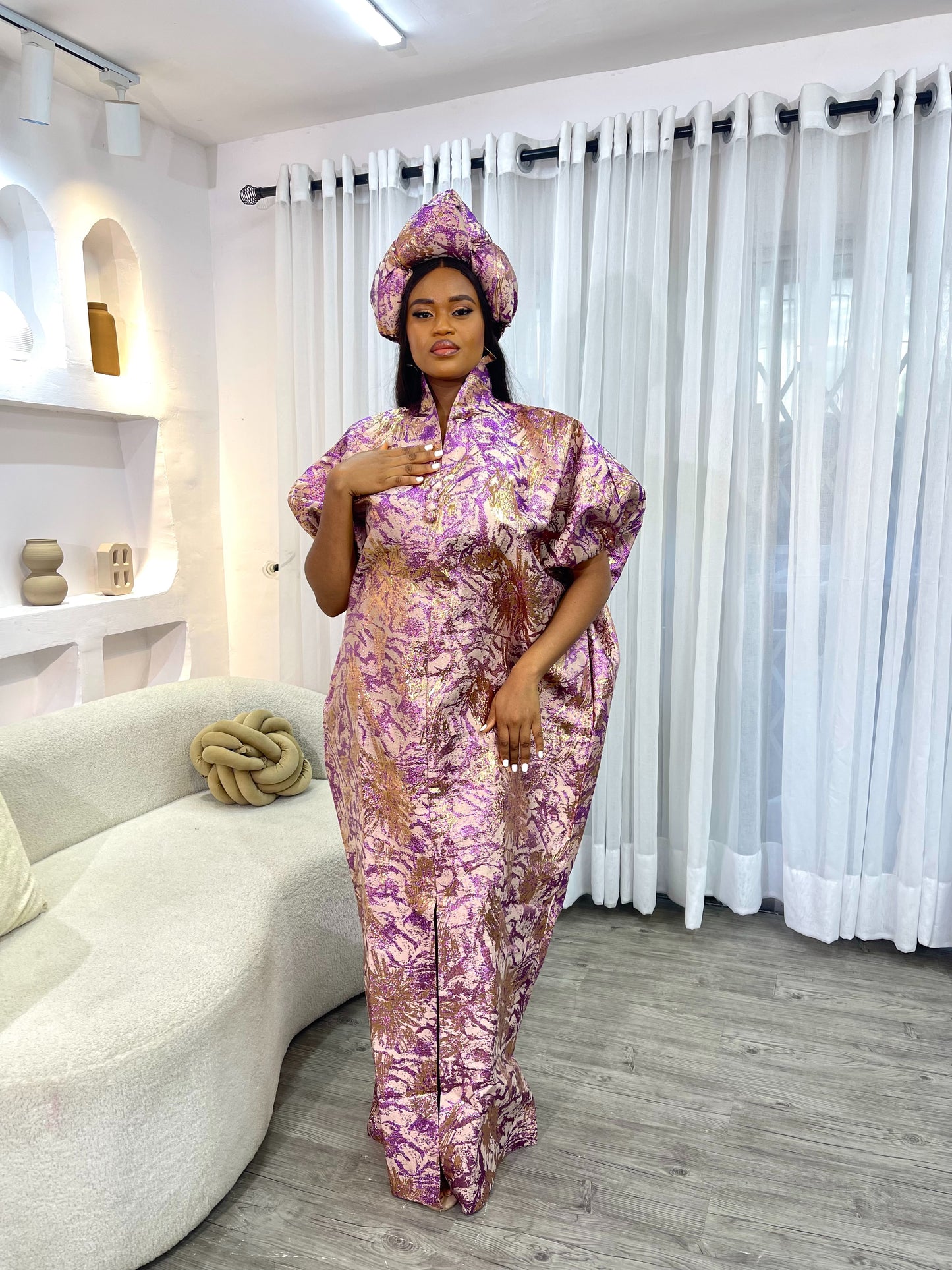 Bidemi Bubu in Purple