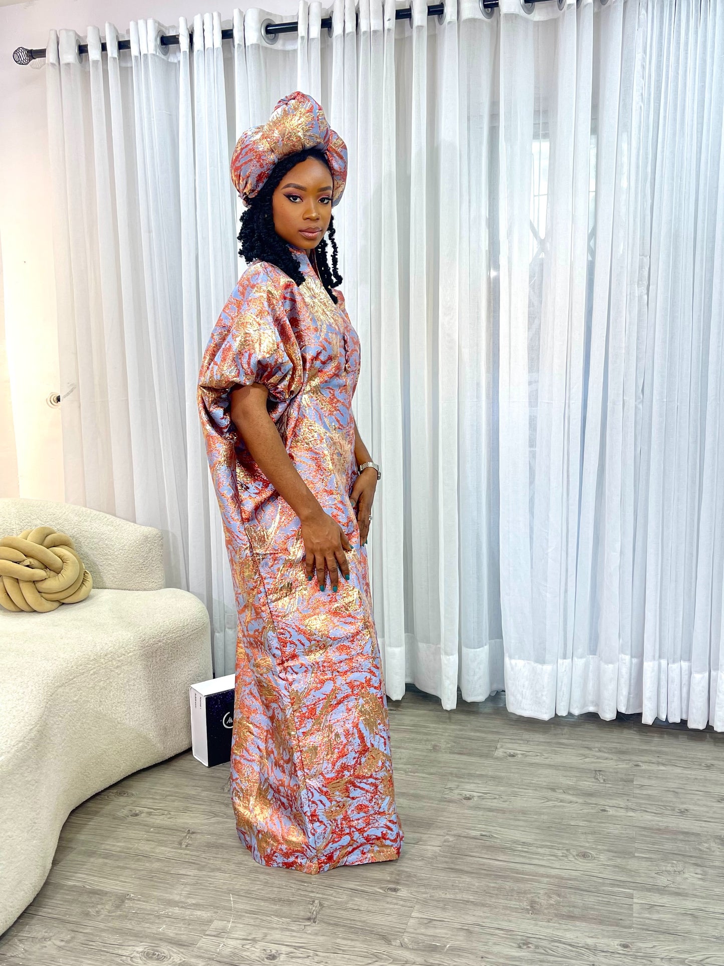Bidemi Bubu in Blue