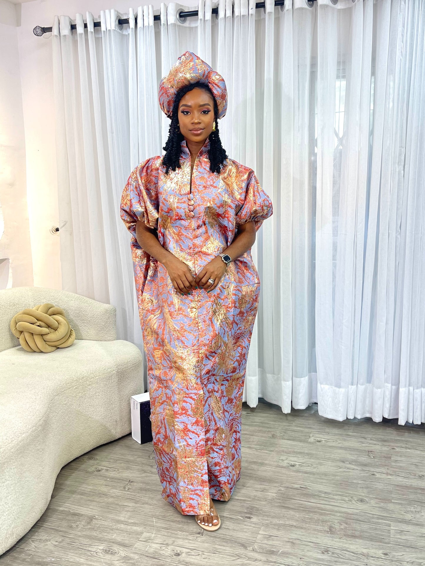 Bidemi Bubu in Blue