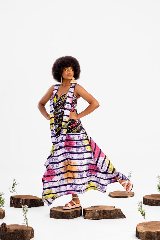 Adora Adire Dress