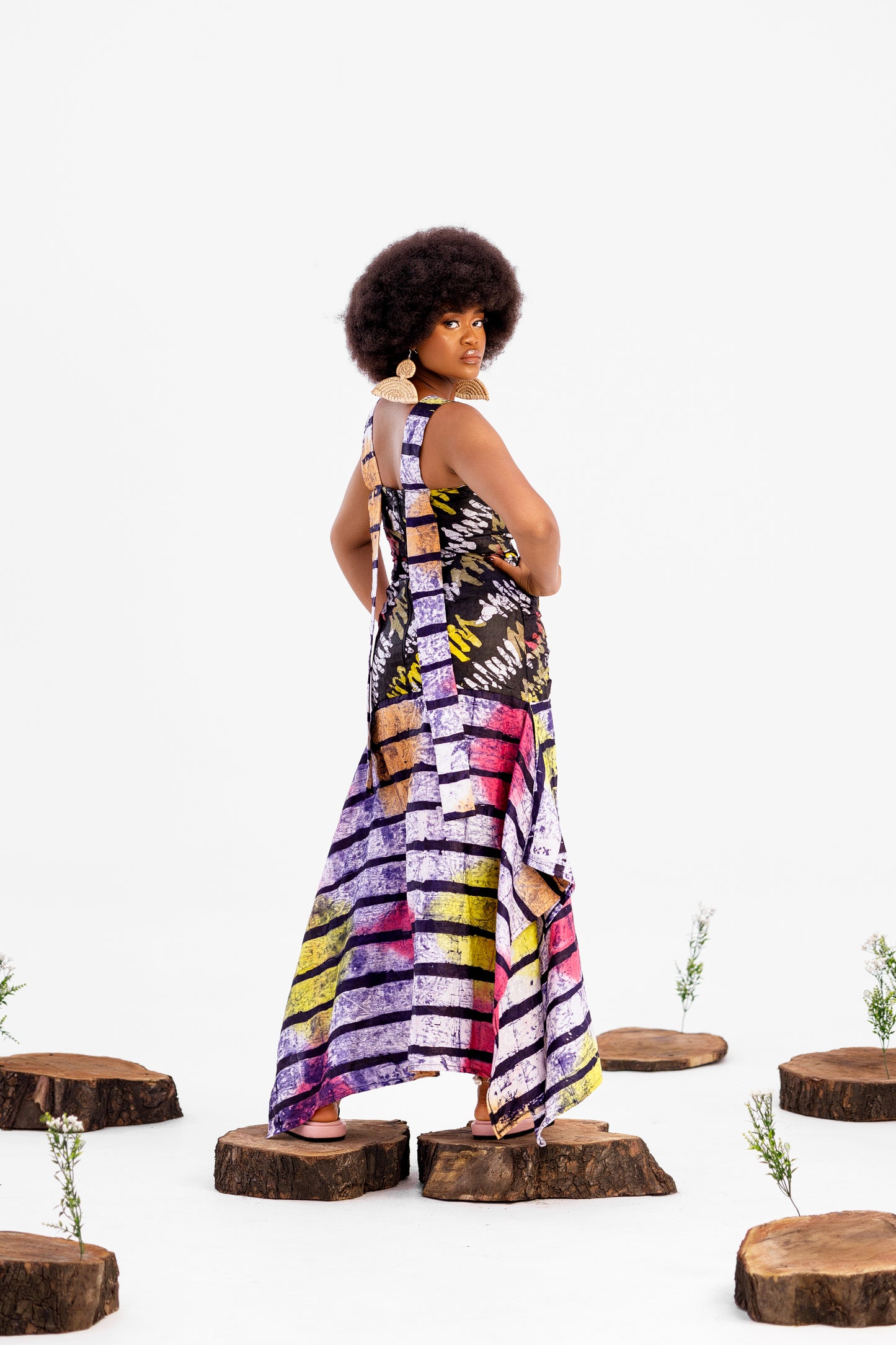 Adora Adire Dress