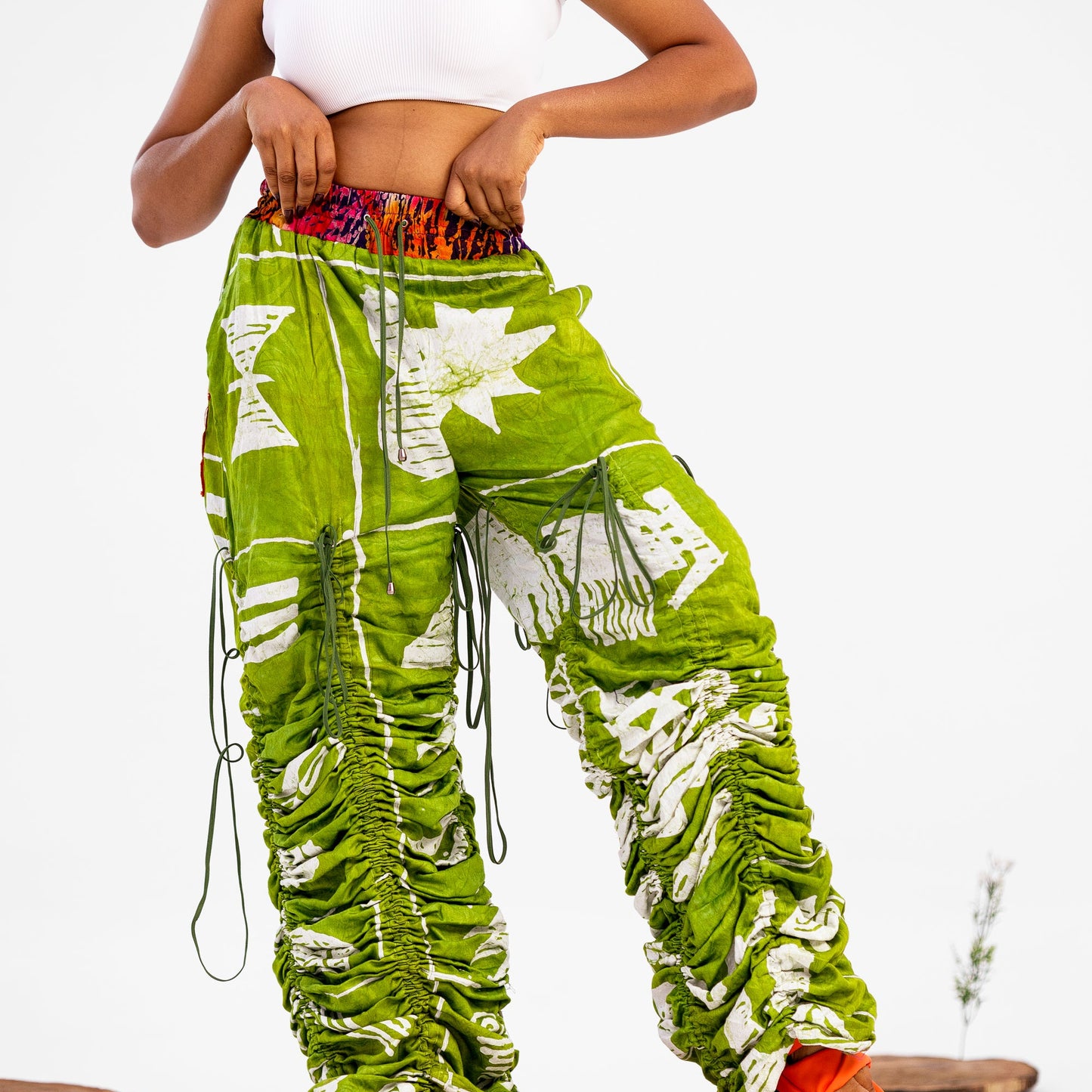 Igwe Adire Baggy