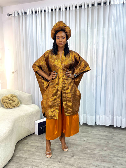 Cilia Set in Gold