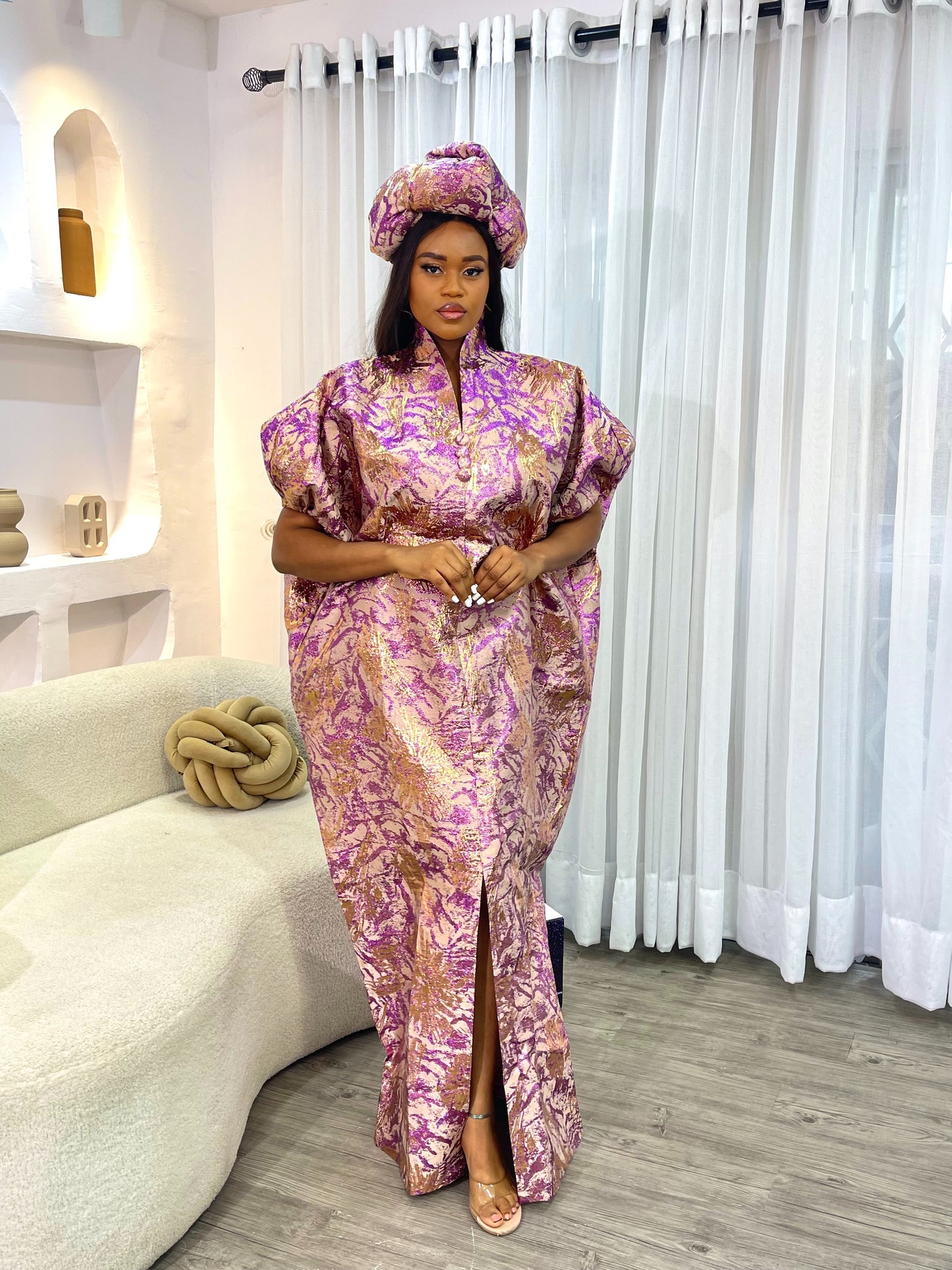 Bidemi Bubu in Purple
