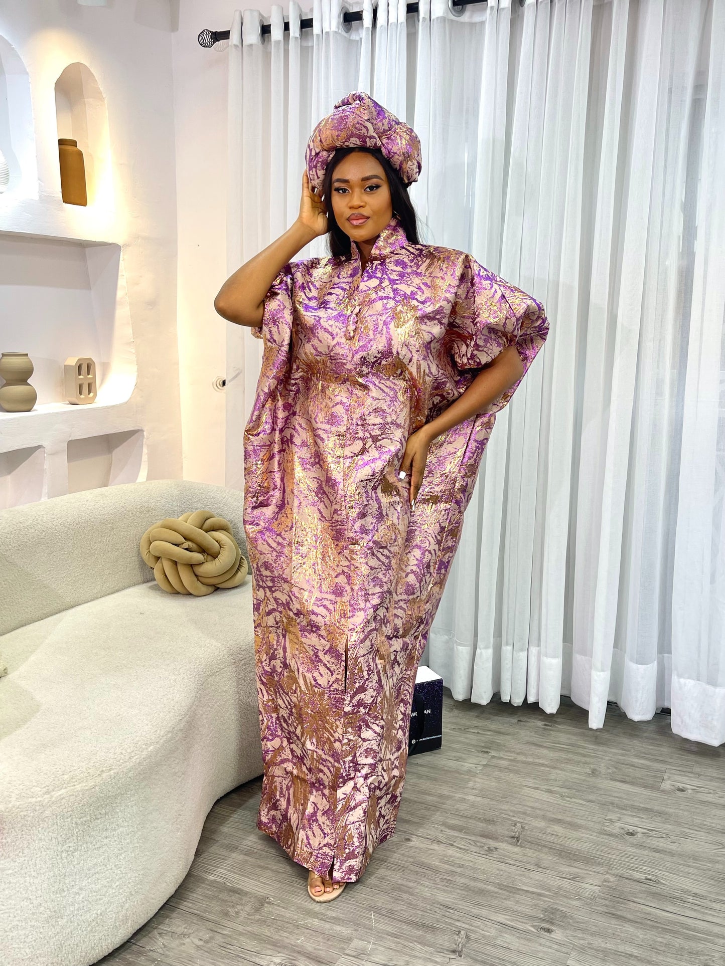 Bidemi Bubu in Purple